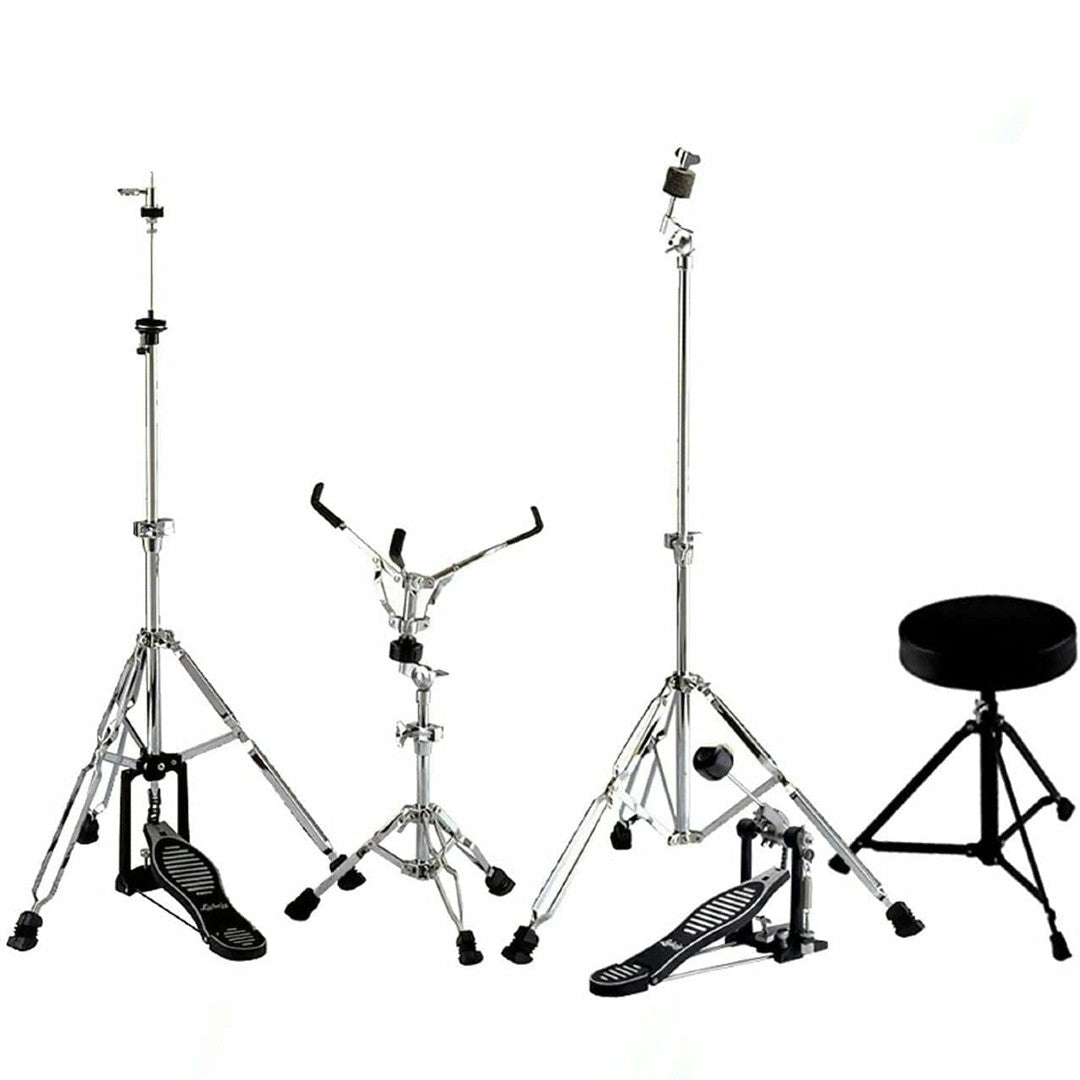 Accent 5-piece Complete Drum Set with 22 inch Bass Drum and Wuhan Cymbals