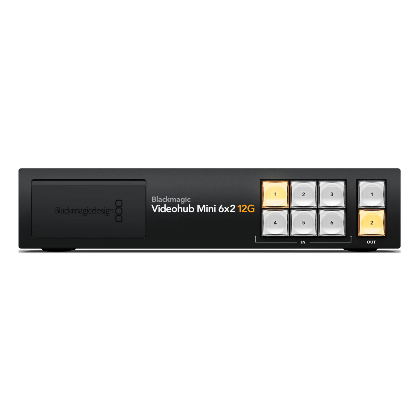 Videohub Mini 6x2 12G