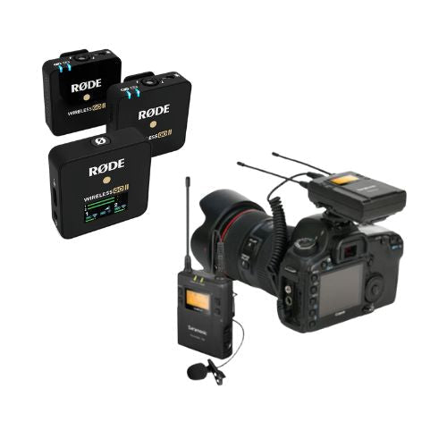 CAMERA WIRELESS MICROPHONE SET