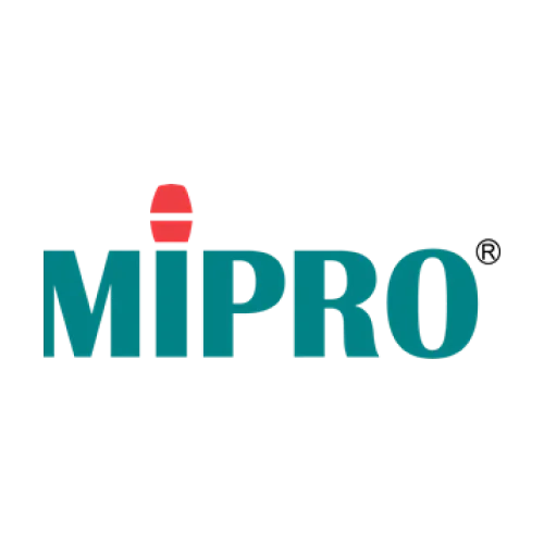 MIPRO logo with green letters and a red microphone on top of the 'I'