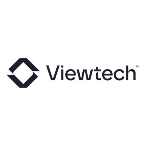 ViewTECH logo with bold red text on a white background