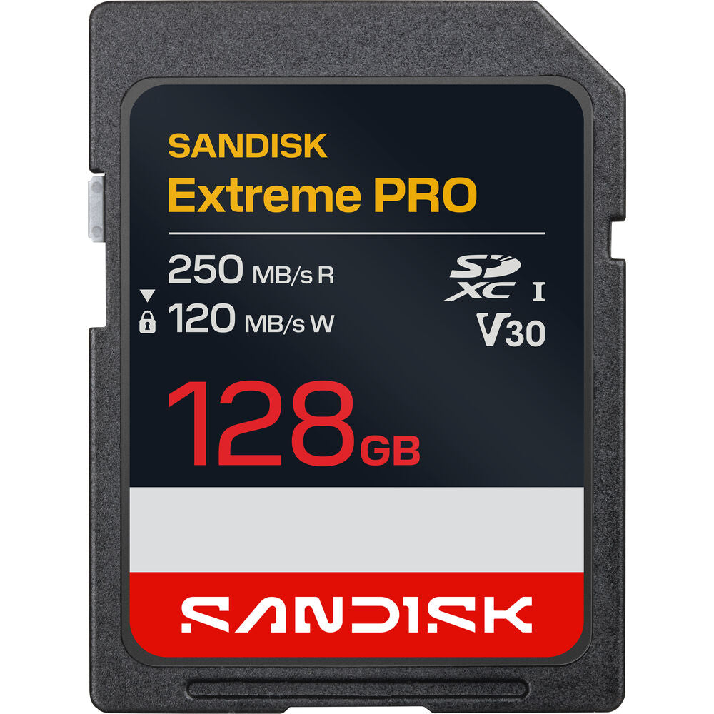 128GB Extreme PRO UHS-I SDXC Memory Card