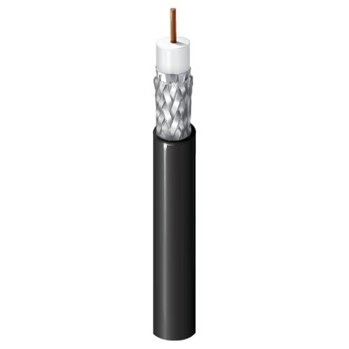 1694A 75 Ohm SDI Coax, RG-6, 18 AWG, Solid BC, Foil + 95% TC Braid, PVC Jkt, CMR