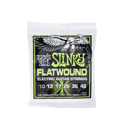 2591 Regular Slinky Flatwound Electric Guitar Strings (.010-.046)