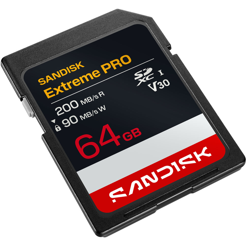 64GB Extreme PRO UHS-I SDXC Memory Card
