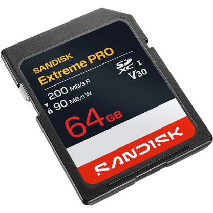 64GB Extreme PRO UHS-I SDXC Memory Card