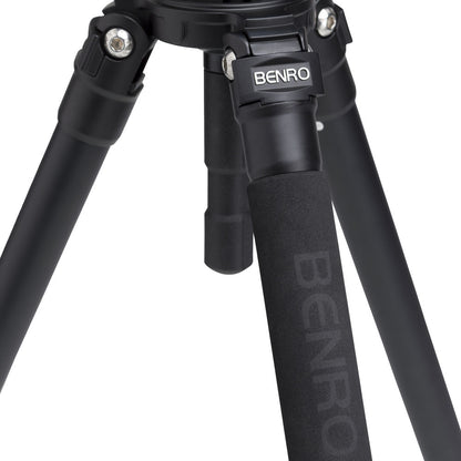 A373F Aluminum Single-Tube Tripod with S8Pro Fluid Video Head