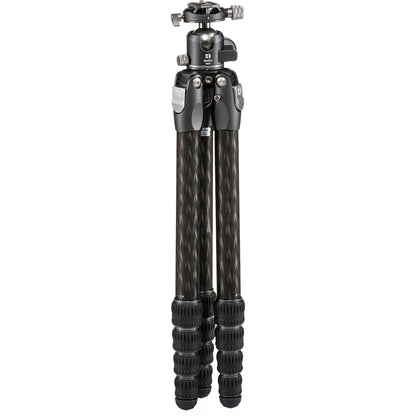 Tortoise Columnless Carbon Fiber Three Series Tripod with GX35 Ball Head