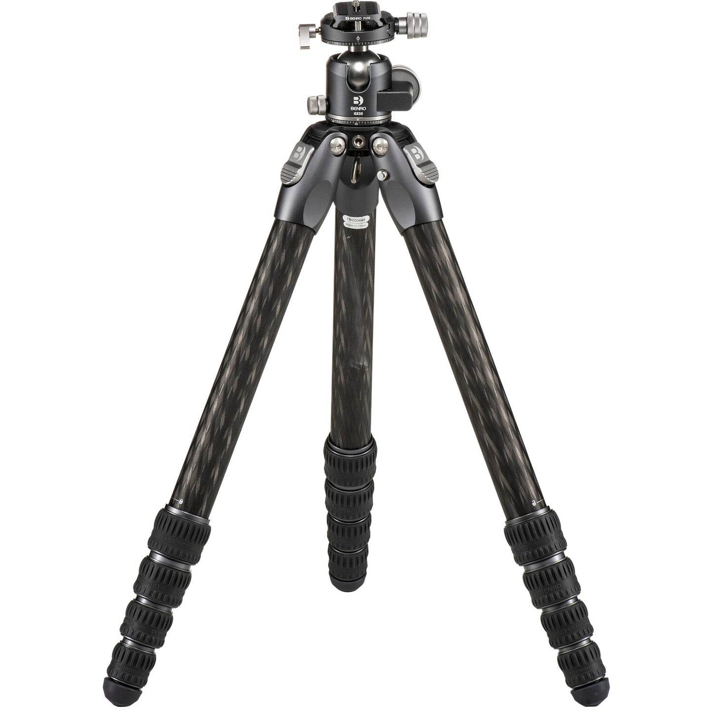 Tortoise Columnless Carbon Fiber Three Series Tripod with GX35 Ball Head