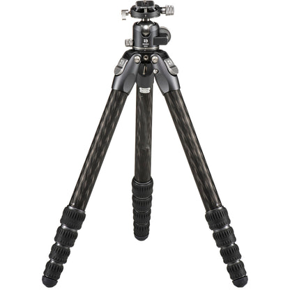 Tortoise Columnless Carbon Fiber Three Series Tripod with GX35 Ball Head