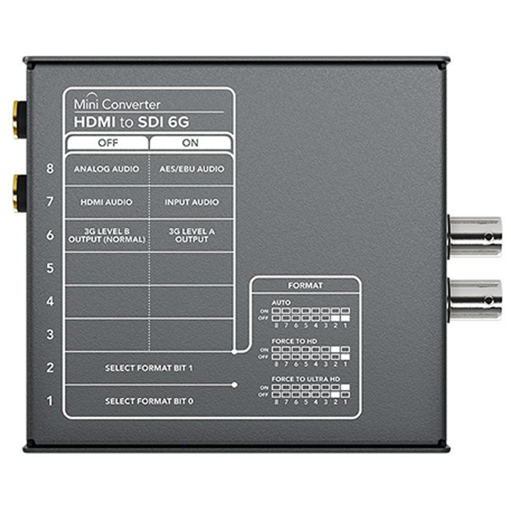 MINI CONVERTER HDMI TO SDI 6G