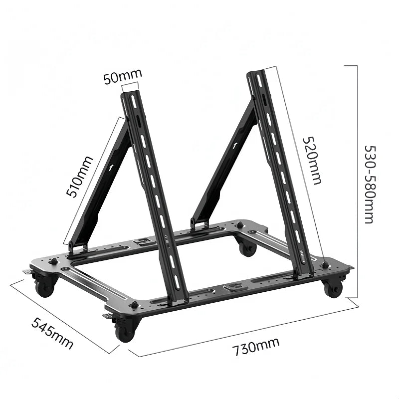 Conference Room Podium TV Stand for 32″-75″