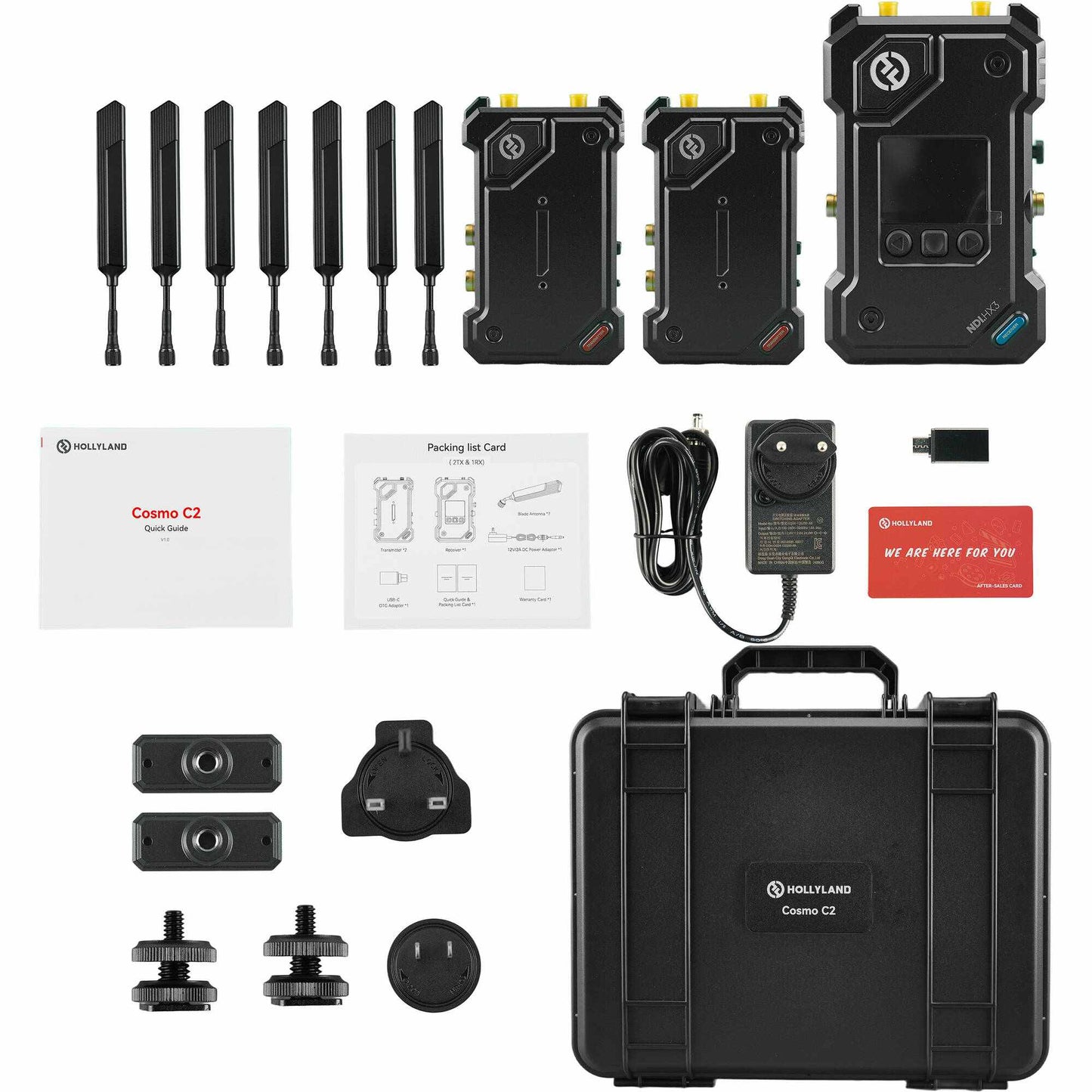 Cosmo C2 Wireless Video Transmission System 2TX 1RX
