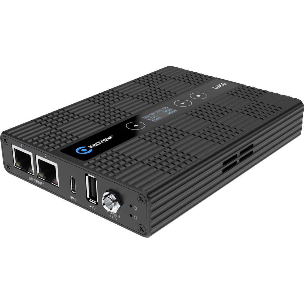 D350 4K H.265/H.264 IP Video Decoder