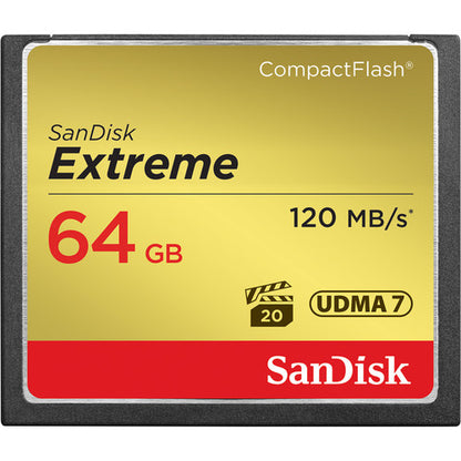 Extreme 64GB Compact Flash CF Memory Card