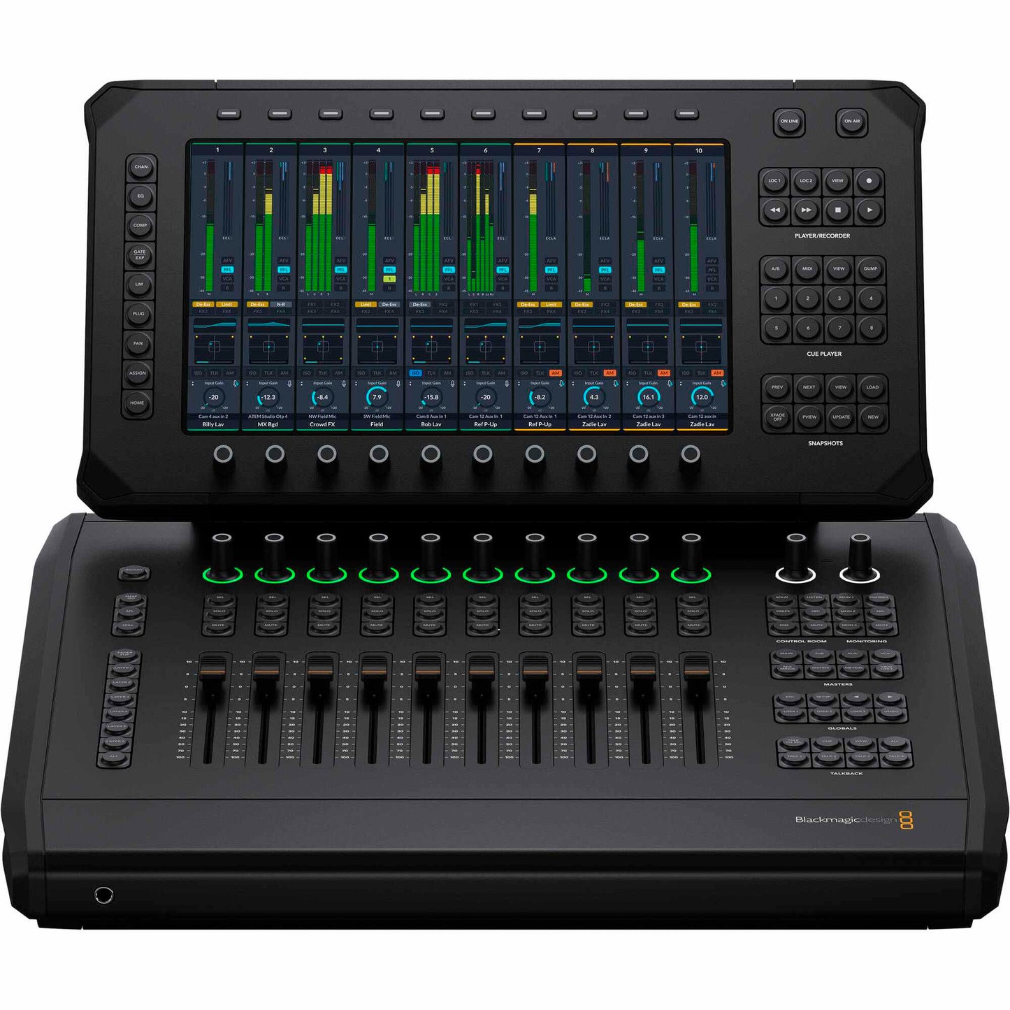 Fairlight Live Audio Panel 10