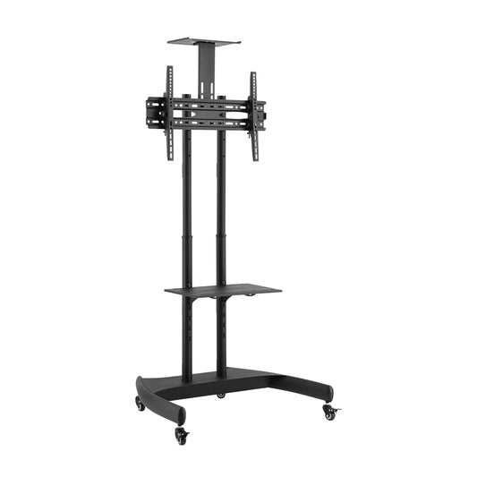 Height Adjustable Mobile TV Cart For 37″ – 70″