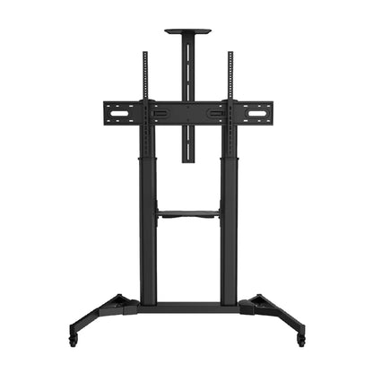 Height Adjustable Telescopic Mobile TV Cart For 60″-100″