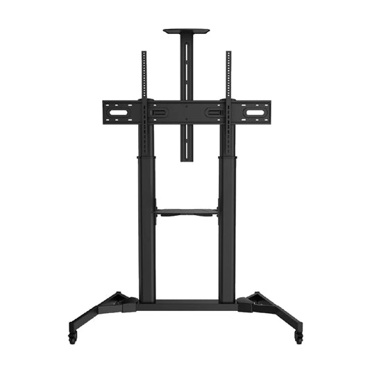 Height Adjustable Telescopic Mobile TV Cart For 60″-100″