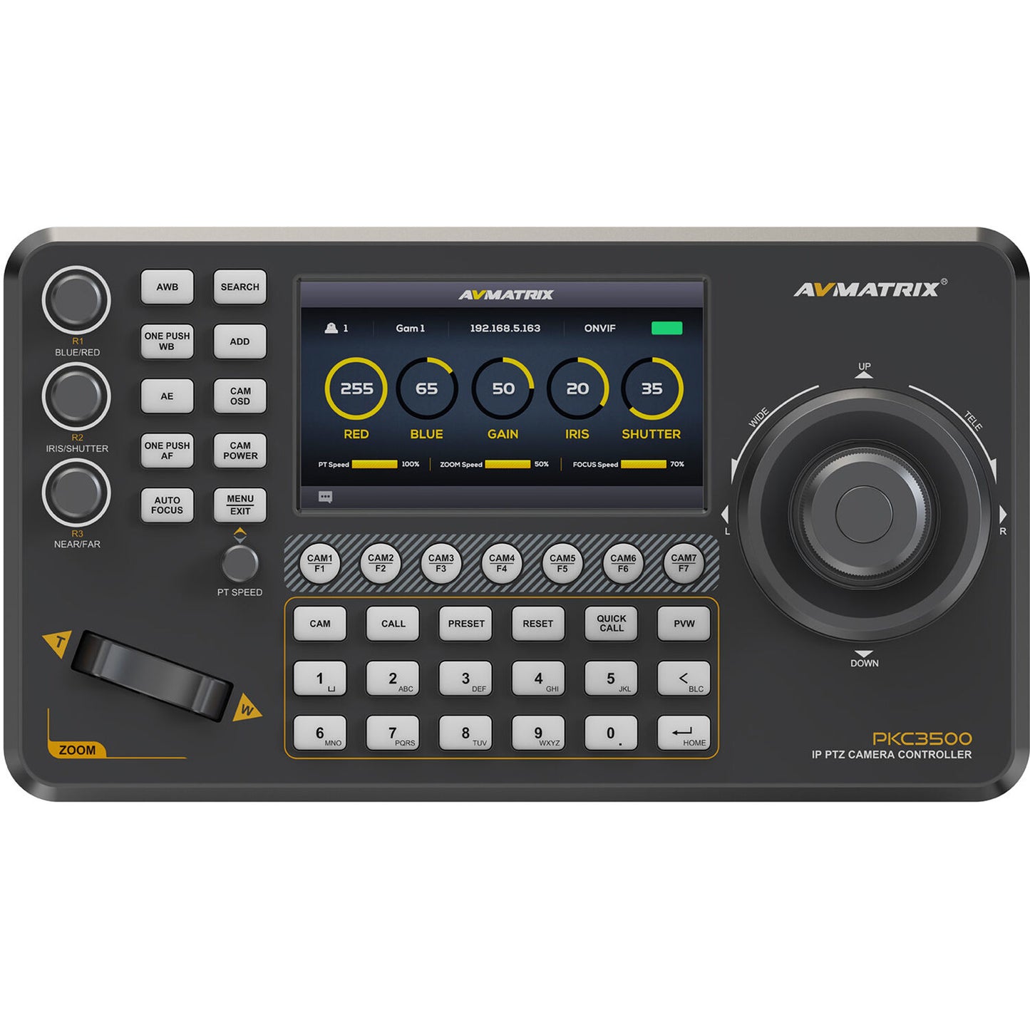PKC3500—IP PTZ Camera Controller