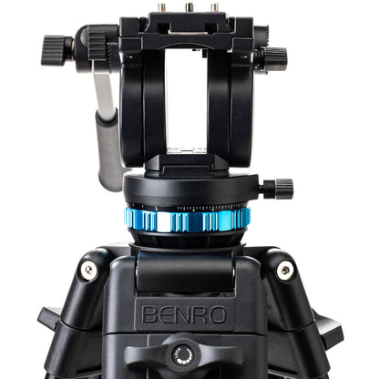 KH25P Video Tripod with Head, Aluminum