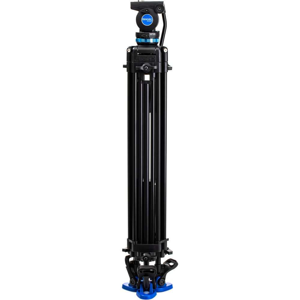 KH26P Video Tripod with Head, Aluminum