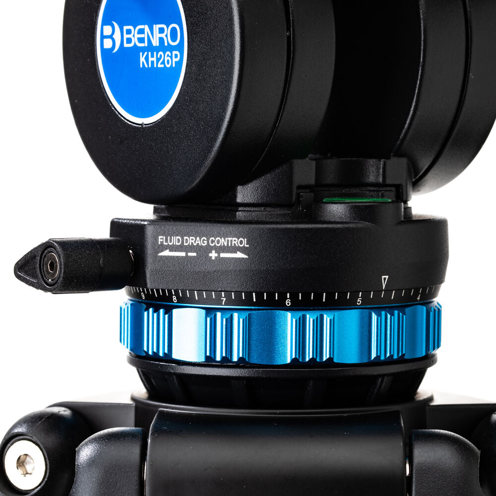 KH26P Video Tripod with Head, Aluminum