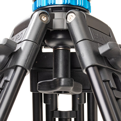 KH26P Video Tripod with Head, Aluminum