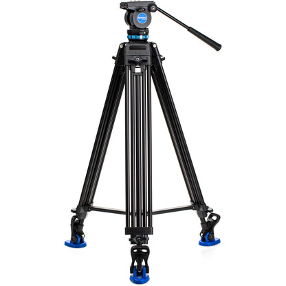 KH26P Video Tripod with Head, Aluminum