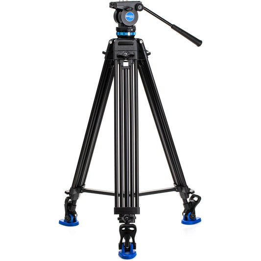 KH26P Video Tripod with Head, Aluminum