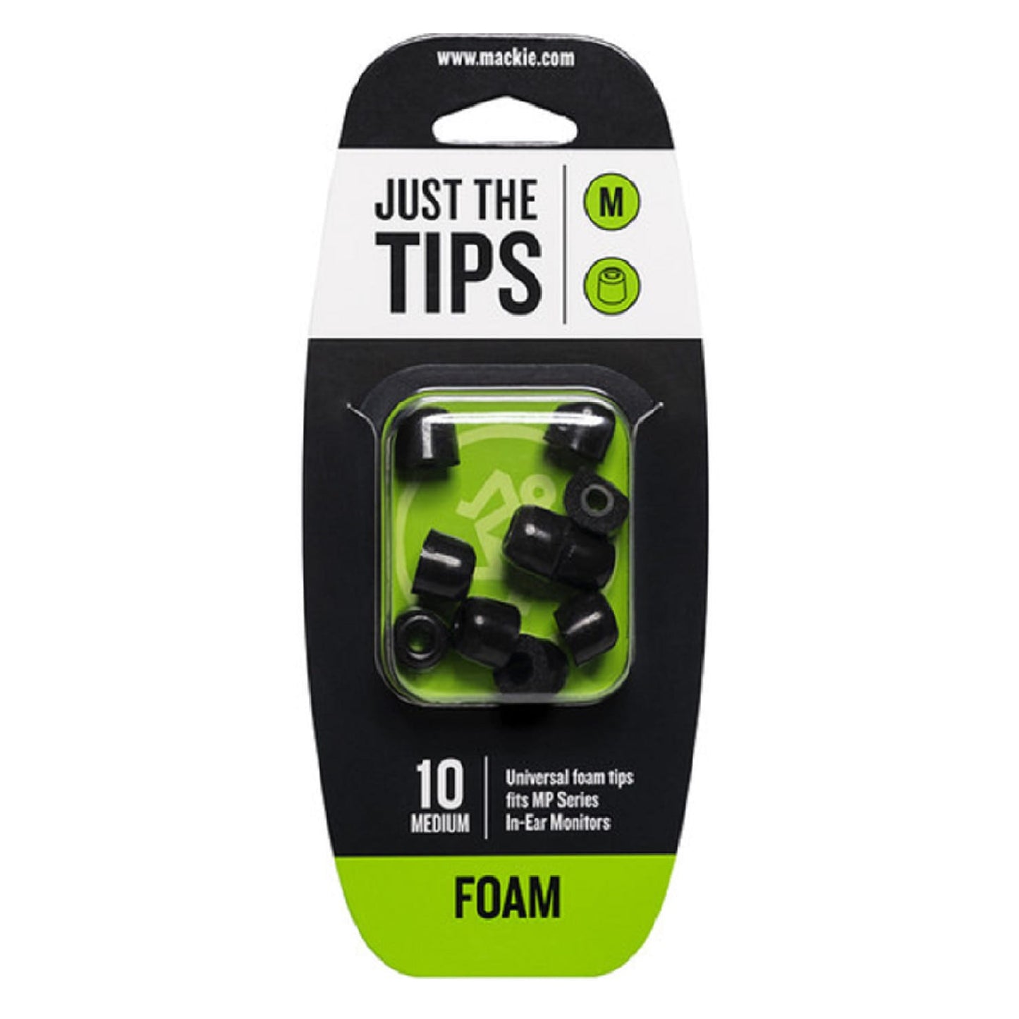 Large Foam Black Tips Kit