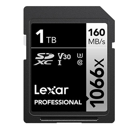 1TB Silver Series 1066x SDXC UHS-I V30 U3 Class 10 Memory Card