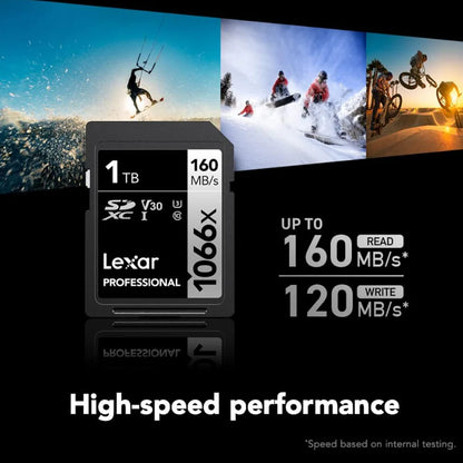 1TB Silver Series 1066x SDXC UHS-I V30 U3 Class 10 Memory Card