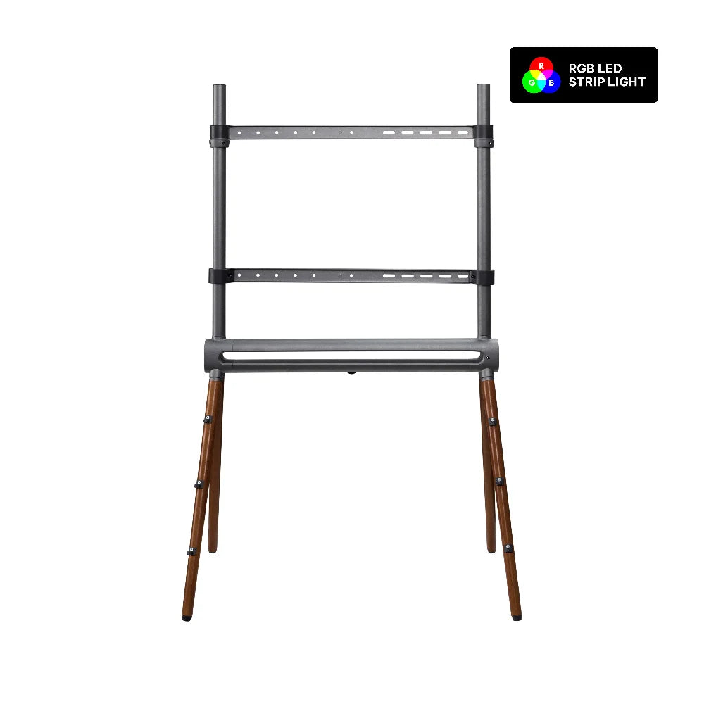 Lighted Studio TV Floor Stand For 49″-70″ TVs