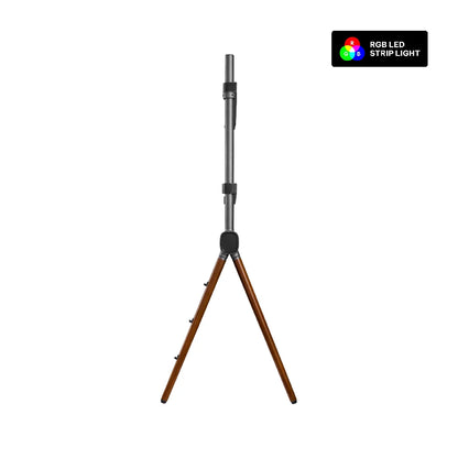 Lighted Studio TV Floor Stand For 49″-70″ TVs