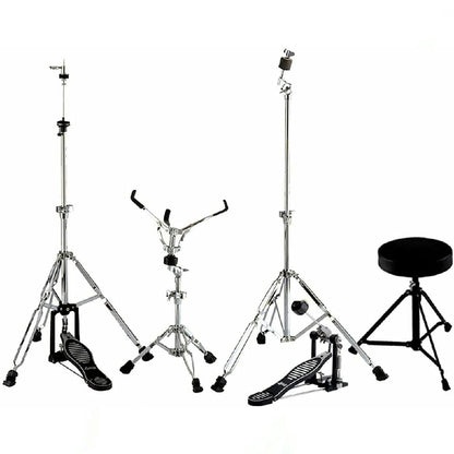 Accent Drive 5-Piece Drum Set (Red Sparkle)