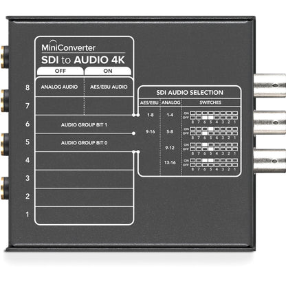 MINI CONVERTER SDI TO AUDIO 4K