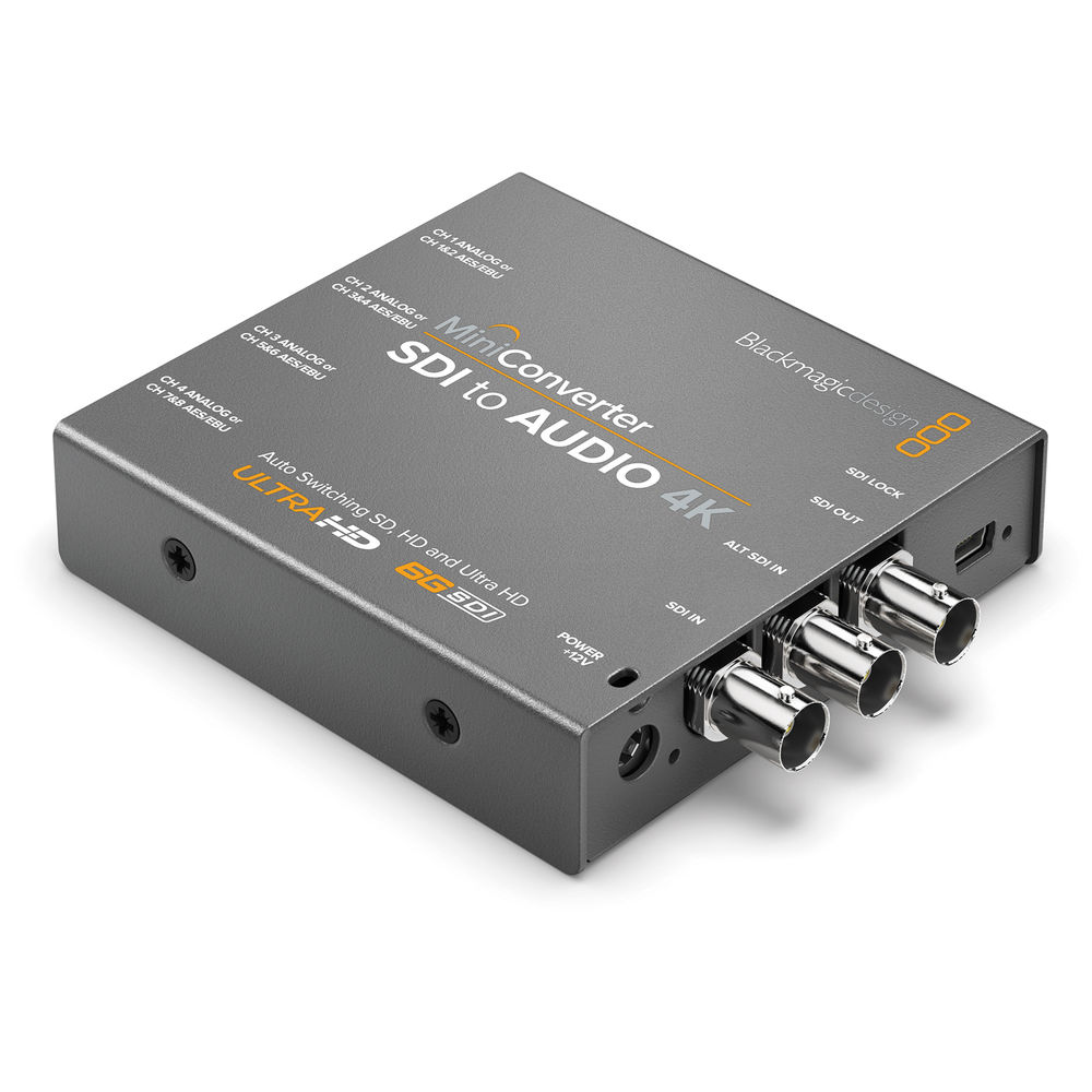 MINI CONVERTER SDI TO AUDIO 4K