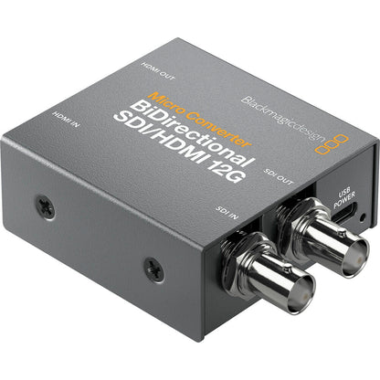 Micro Converter BiDirectional SDI/HDMI 12G w/ PSU