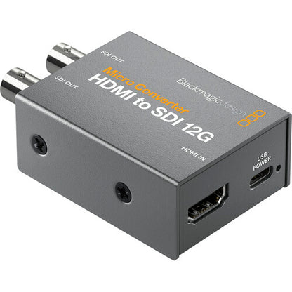 Micro Converter HDMI to SDI 12G w/ PSU