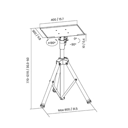 Multipurpose Tripod Stand For 13″-32″