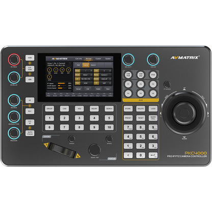 PKC4000-IP & Serial PTZ Camera Controller