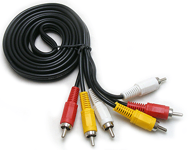 RCA WITH VIDEO CABLE 3m
