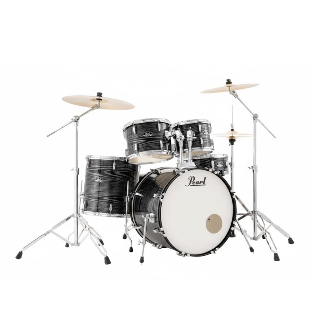 Roadshow RS525SC/C 5-piece Complete Drum Set (Midnight Chrome Vortex)