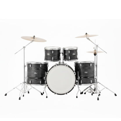 Roadshow RS525SC/C 5-piece Complete Drum Set (Midnight Chrome Vortex)