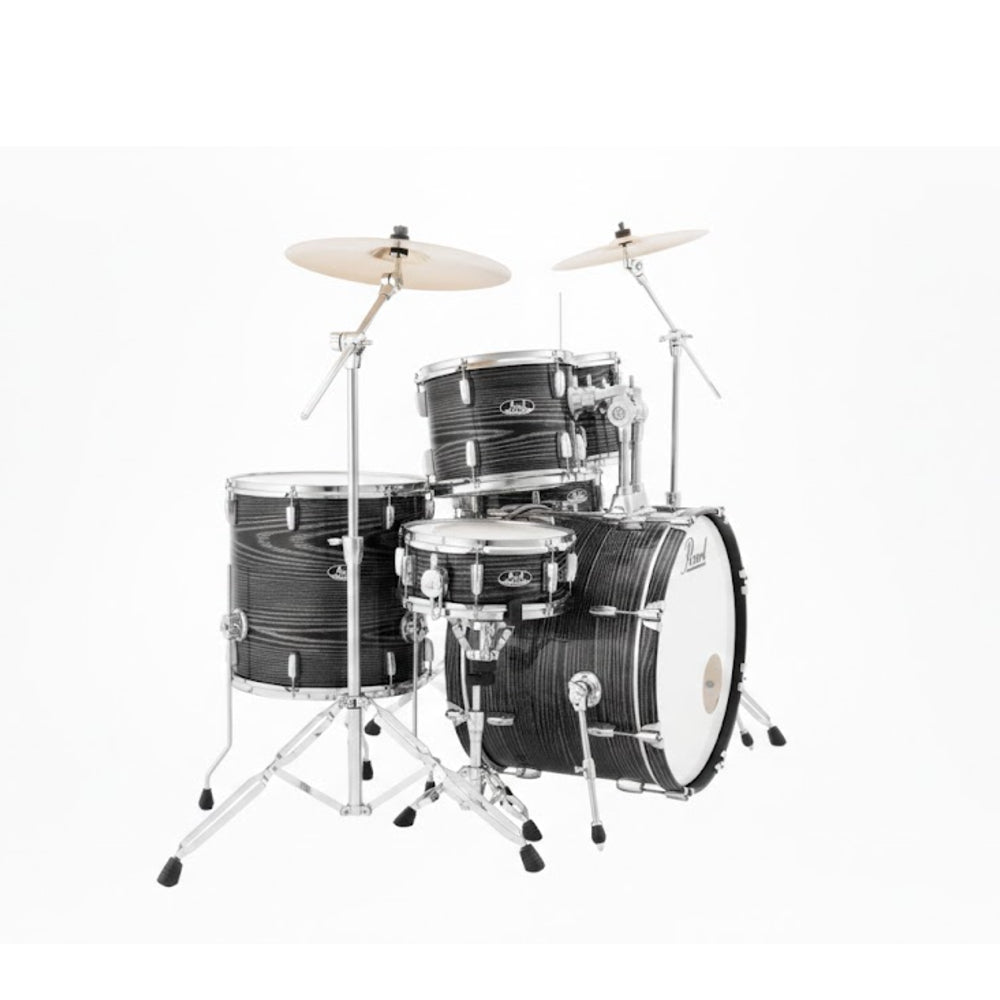 Roadshow RS525SC/C 5-piece Complete Drum Set (Midnight Chrome Vortex)