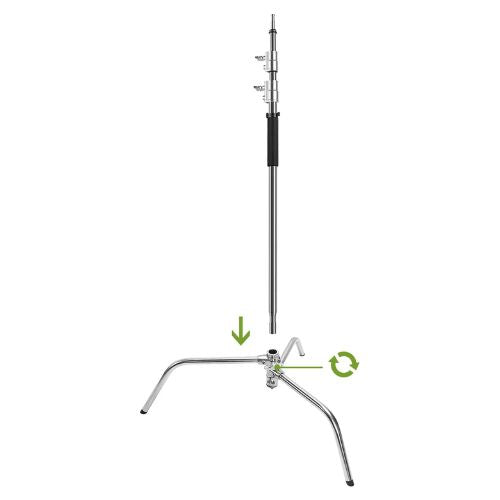 SM-CSB C-Stand Heavy Duty with Boom Arm (118" / 3m)