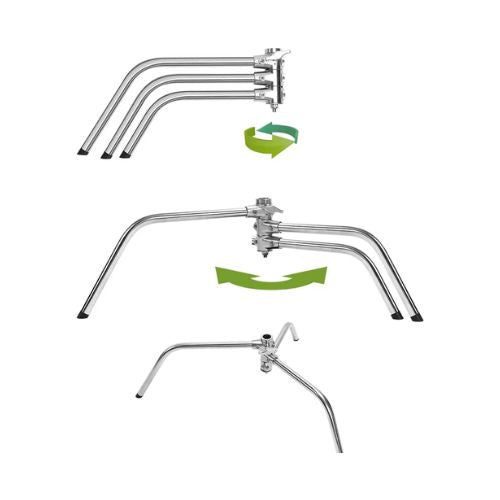 SM-CSB C-Stand Heavy Duty with Boom Arm (118" / 3m)