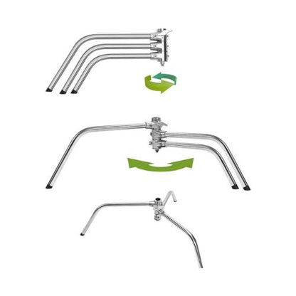 SM-CSB C-Stand Heavy Duty with Boom Arm (118" / 3m)