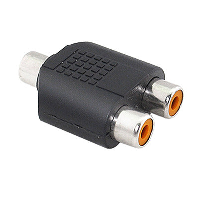 Stereo RCA to RCA Plug Adapter